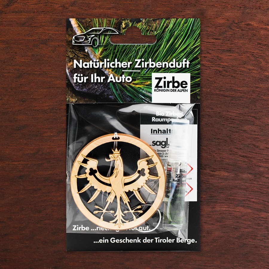 Adler  - natürlicher Zirben Autoduft