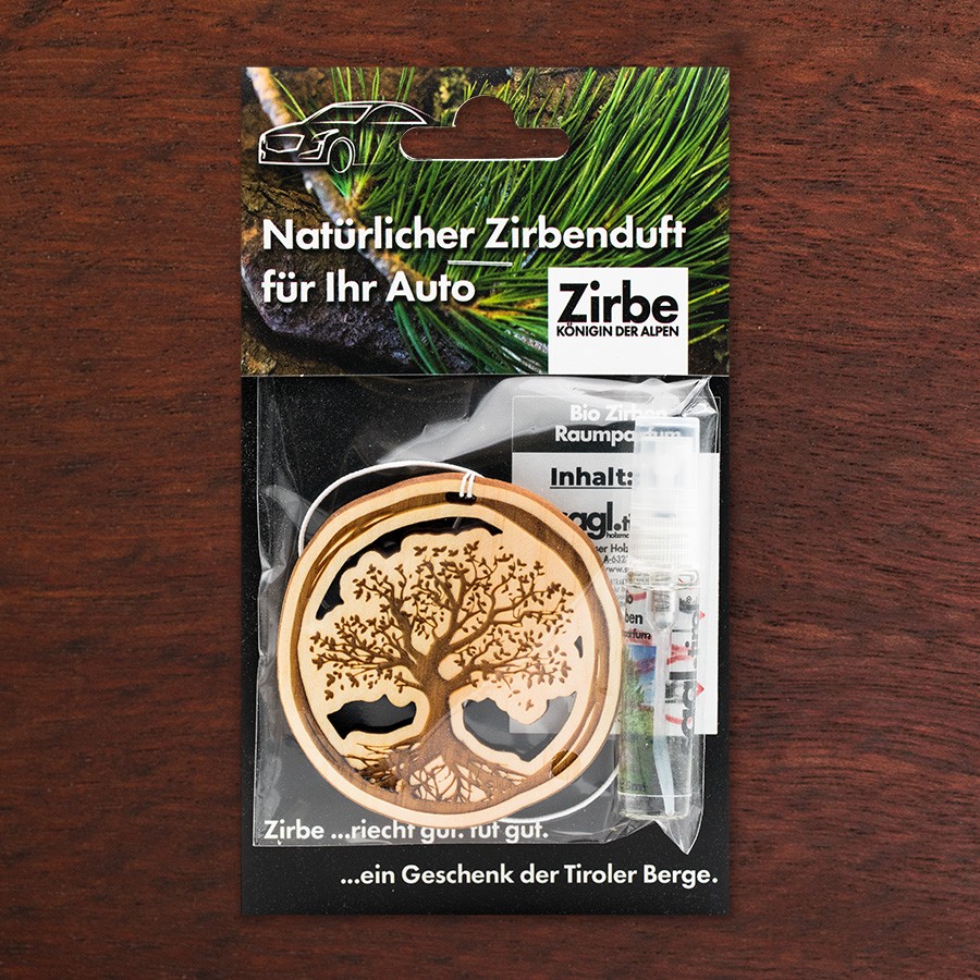 Baum des Lebens  - natürlicher Zirben Autoduft