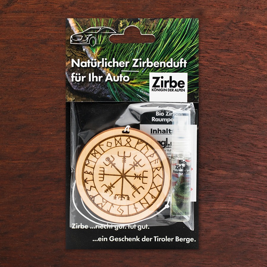 Schutzrune  - natürlicher Zirben Autoduft