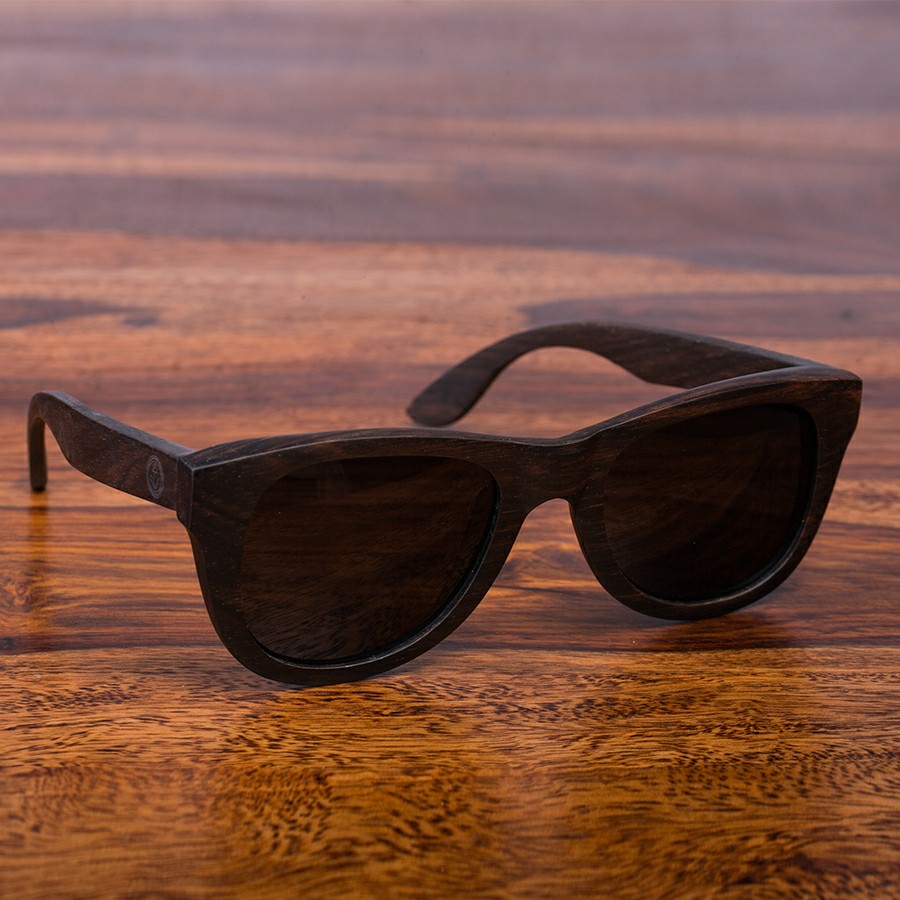 Black Ebony  Sonnenbrille aus Holz von Davy Jones