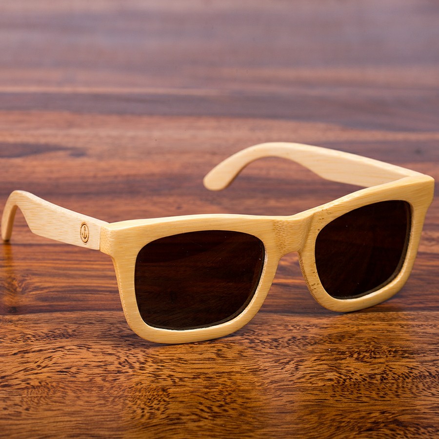 No.2 Bamboo  Sonnenbrille aus Holz von Davy Jones