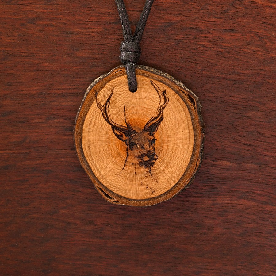 treeforce - DIY Schmuck - Ketten - Schlüsselanhänger - Autospiegelanhänger  - Online Shop - Ketten - ab 3cm - Hirsch