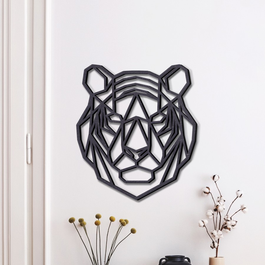 Tiger  Holzschmuck aus Naturholz / Anhänger
