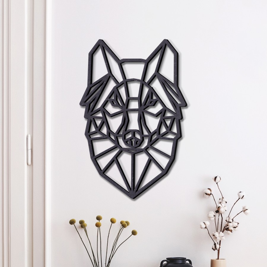 Wolf  Holzschmuck aus Naturholz / Anhänger