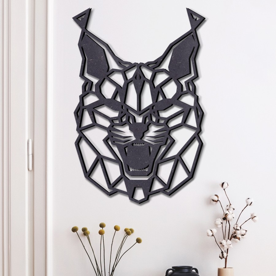 Luchs  Holzschmuck aus Naturholz / Anhänger